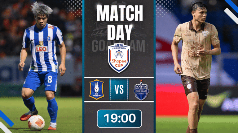 ดูบอลออนไลน์ ฟุตบอลชิงแชมป์สโมสรอาเซียน Shopee cup ถ่ายทอดสด บีจี ปทุม ยูไนเต็ด พบกับ บุรีรัมย์ ยูไนเต็ด 24/9/68