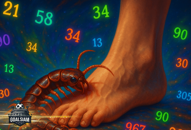 ฝันว่าตะขาบกัด เปิดตำราทำนายฝันสุดเข้มข้นพร้อมเลขเด็ดตรงจาก GOALSIAM