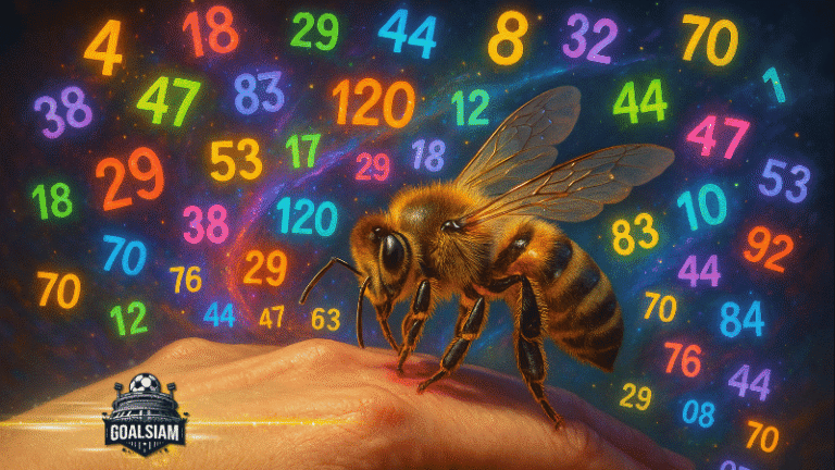 ทำนายฝันว่าผึ้งต่อย เปิดความหมายลึกซึ้งพร้อมเลขเด็ดเสริมโชคจาก GOALSIAM
