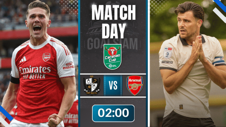 ดูบอลออนไลน์ คาราบาวคัพ ถ่ายทอดสด พอร์ทเวล พบกับ อาร์เซนอล 24/9/68