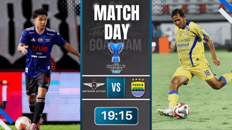 ดูบอลออนไลน์ เอเอฟซี แชมเปี้ยนส์ลีก อีลิท ทู ถ่ายทอดสด ทรู แบงค็อก ยูไนเต็ด พบกับ เปอร์ซิบ บันดุง 1/10/68