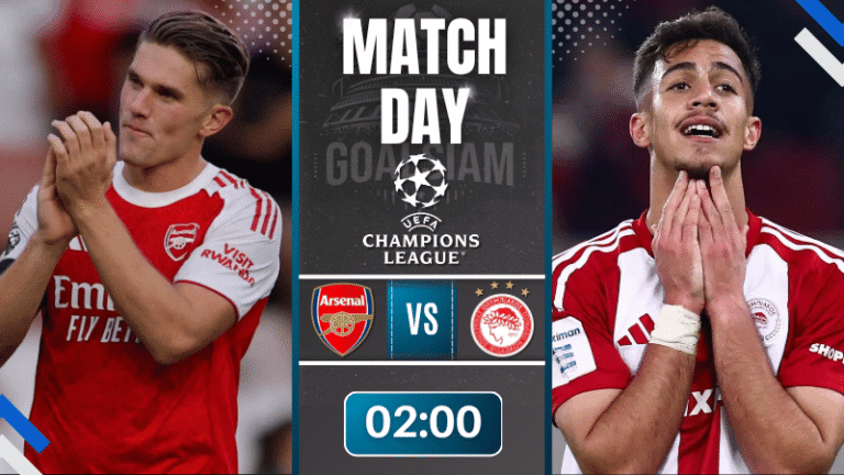 ดูบอลออนไลน์ ยูฟ่าแชมเปียนส์ลีก ถ่ายทอดสด อาร์เซนอล พบกับ โอลิมเปียกอส ไพรีอัส 1/10/68