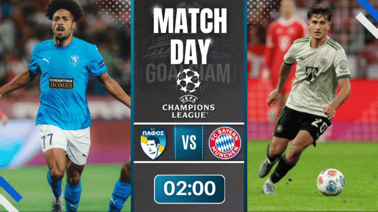 ดูบอลออนไลน์ ยูฟ่าแชมเปียนส์ลีก ถ่ายทอดสด เออีพี ปาฟอส พบกับ บาเยิร์น มิวนิค 30/9/68