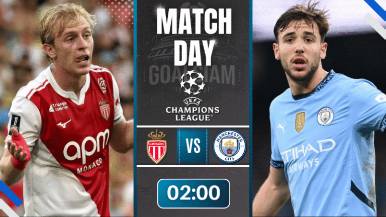 ดูบอลออนไลน์ ยูฟ่าแชมเปียนส์ลีก ถ่ายทอดสด โมนาโก พบกับ แมนเชสเตอร์ ซิตี้ 1/10/68