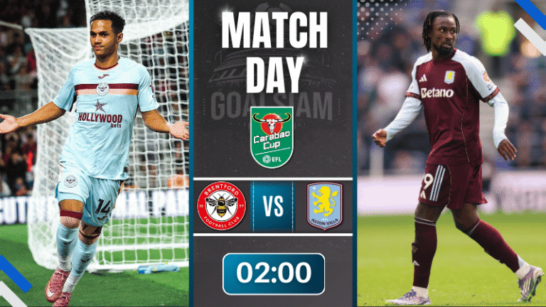 ดูบอลออนไลน์ คาราบาวคัพ ถ่ายทอดสด เบรนท์ฟอร์ด พบกับ แอสตันวิลลา 16/9/68