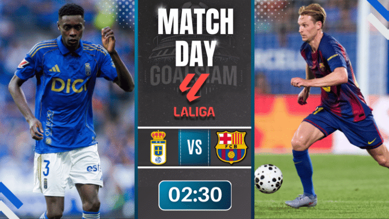 ดูบอลออนไลน์ ลาลิกา ถ่ายทอดสด เรอัล โอเบียโด พบกับ บาร์เซโลน่า 25/9/68