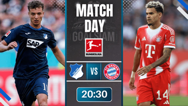 ดูบอลออนไลน์ บุนเดสลีกา ถ่ายทอดสด ทีเอสจี ฮอฟเฟนไฮม์ พบกับ บาเยิร์น มิวนิค 20/9/68