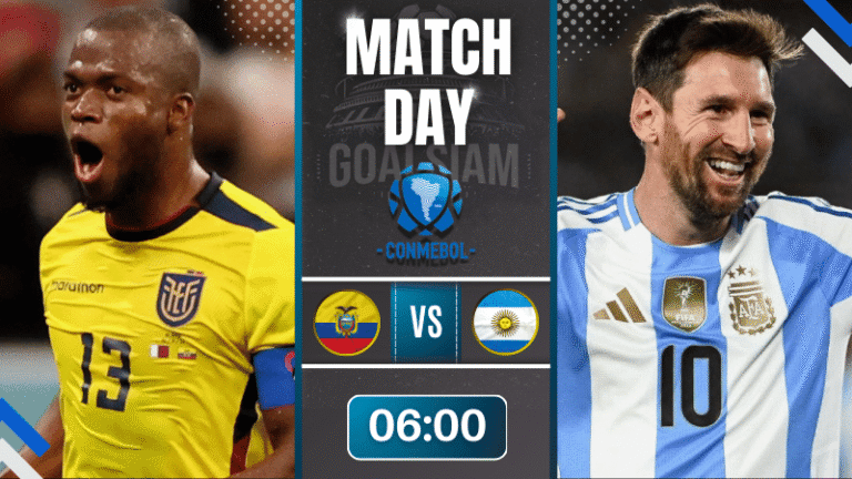 ดูบอลออนไลน์ ฟุตบอลโลก 2026 รอบคัดเลือก โซนอเมริกาใต้ กลุ่ม ถ่ายทอดสด เอกวาดอร์ พบกับ อาร์เจนตินา 9/9/68