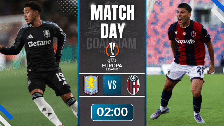 ดูบอลออนไลน์ ยูฟ่ายูโรปาลีก ถ่ายทอดสด แอสตัน วิลล่า พบกับ โบโลญญ่า 25/9/68