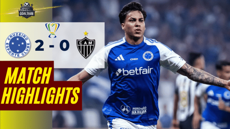 ไฮไลท์บอลวันนี้ โคปา โด บราซิล 2025 ครูไซโร่ พบ แอตฯ มิไนโร่ – ผลบอลโคปา โด บราซิลล่าสุด