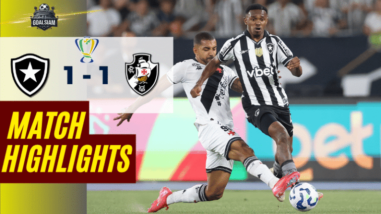 ไฮไลท์บอลวันนี้ โคปา โด บราซิล 2025 โบตาโฟโก้ พบ วาสโก ดา กาม่า – ผลบอลโคปา โด บราซิลล่าสุด