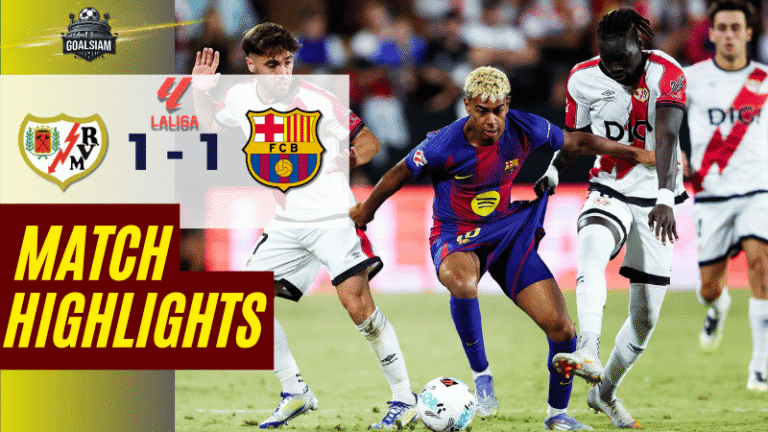 ไฮไลท์บอลวันนี้ ลาลิกา 2025 ราโย่ บาเยกาโน่ พบ บาร์เซโลน่า – ผลบอลลาลิกาล่าสุด