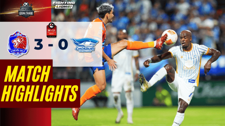 ไฮไลท์บอลวันนี้ ไทยลีก 2025 การท่าเรือ เอฟซี พบ ชลบุรี เอฟซี – ผลบอลไทยลีกล่าสุด