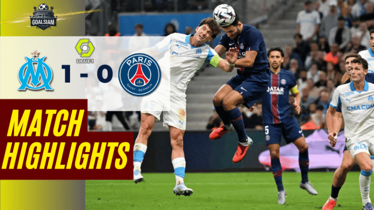 ไฮไลท์บอลวันนี้ ลีกเอิง ฝรั่งเศส 2025 โอลิมปิก มาร์กเซย พบ ปารีส แซงต์ แชร์กแมง – ผลบอลลีกเอิงล่าสุด