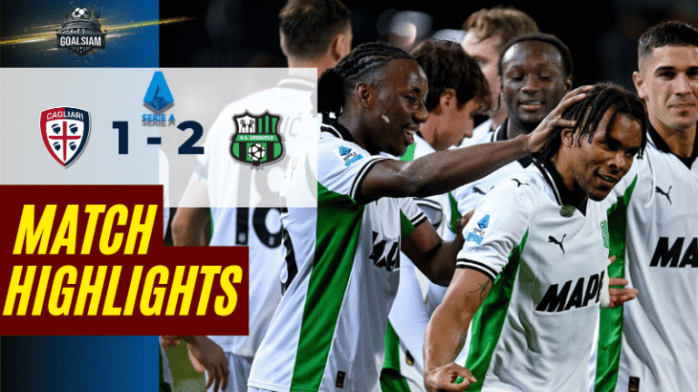 ไฮไลท์บอลวันนี้ เซเรียอา 2025/26 กาญารี่ พบกับ ซัสเซาโล่ – ผลบอลเซเรียอาล่าสุด