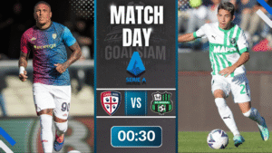 ดูบอลออนไลน์ เซเรียอา ถ่ายทอดสด กาญารี่ พบกับ ซัสเซาโล่ 30/10/68