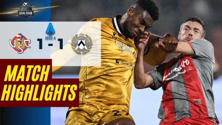 ไฮไลท์บอลวันนี้ เซเรียอา 2025/26 เครโมเนเซ่ พบกับ อูดิเนเซ่ – ผลบอลเซเรียอาล่าสุด