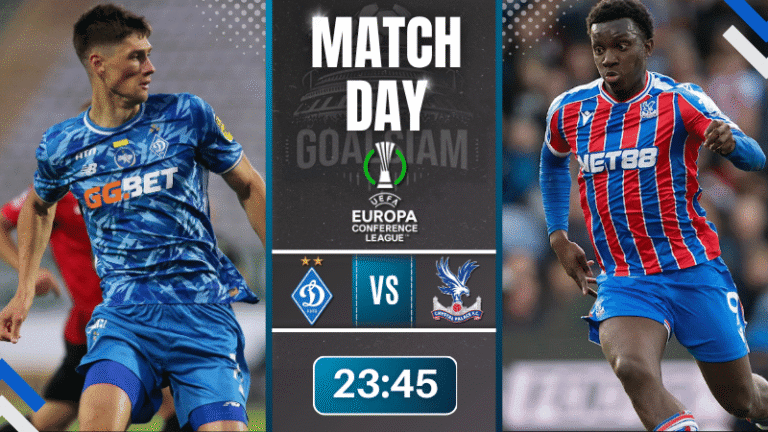 ดูบอลสดยูฟ่ายูโรปาคอนเฟอเรนซ์ลีก ถ่ายทอดสด ดินาโม เคียฟ พบ คริสตัล พาเลซ 2/10/68