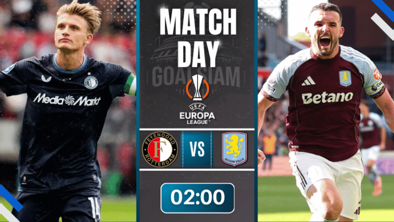 ดูบอลสดยูฟ่ายูโรปาลีก ถ่ายทอดสด เฟเยนูร์ด ร็อตเธอร์ดัม พบ แอสตัน วิลล่า 2/10/68