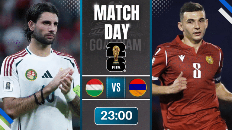 ดูบอลออนไลน์ ฟุตบอลโลก รอบคัดเลือก โซนยุโรป ถ่ายทอดสด ฮังการี พบกับ อารเมเนีย 11/10/68