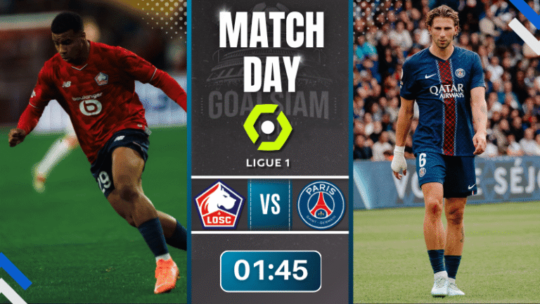ดูบอลออนไลน์ ลีกเอิง ฝรั่งเศส ถ่ายทอดสด ลีลล์ พบกับ ปารีส แซงต์ แชร์กแมง 5/10/68