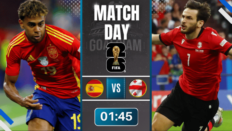 ดูบอลออนไลน์ ฟุตบอลโลก รอบคัดเลือก โซนยุโรป ถ่ายทอดสด สเปน พบกับ จอร์เจีย 11/10/68