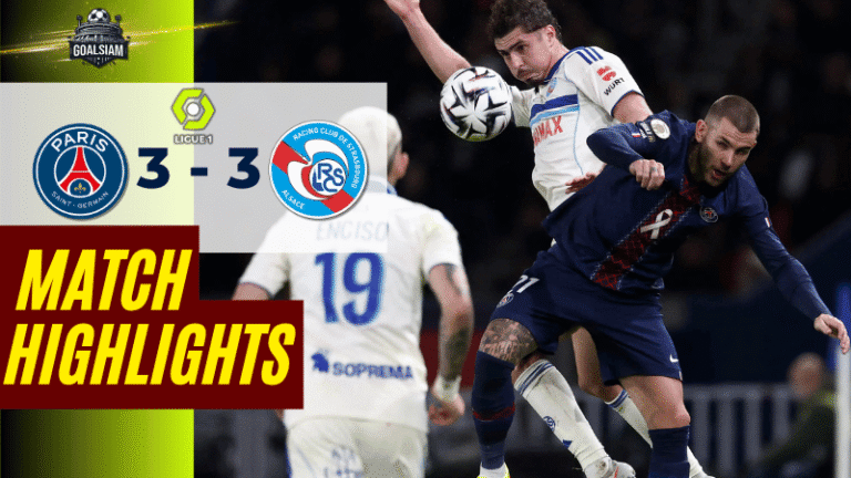 ไฮไลท์บอลวันนี้ ลีกเอิง ฝรั่งเศส 2025/26 ปารีส แซงต์ แชร์กแมง พบกับ สตารส์บูร์ก – ผลบอลลีกเอิง ฝรั่งเศสล่าสุด