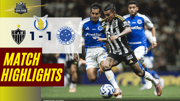 ไฮไลท์บอลวันนี้ กังเปโอนาตู บราซีเลย์รู แซรียีอา 2025 อัตเลติโก มิไนโร่ พบ ครูไซโร่ (เอ็มจี) – ผลบอลกังเปโอนาตู บราซีเลย์รู แซรียีอาล่าสุด