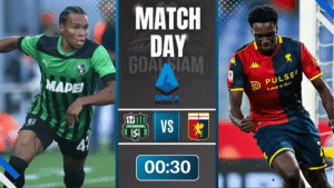 ดูบอลออนไลน์ เซเรียอา ถ่ายทอดสด ซัสเซาโล่ พบกับ เจนัว 3/11/68