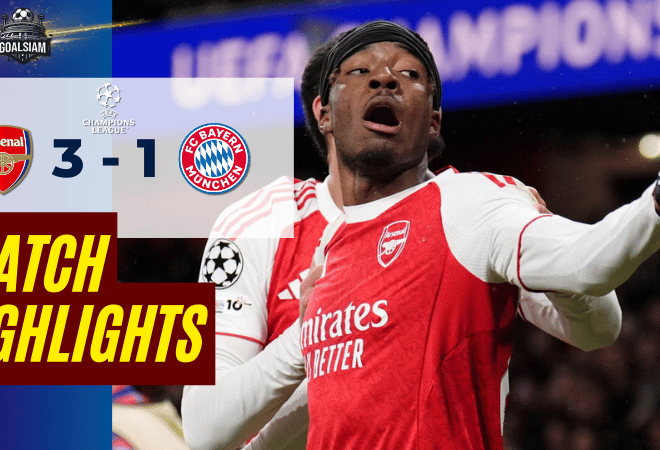 ไฮไลท์บอลวันนี้ ยูฟ่าแชมเปียนส์ลีก 2025/26 อาร์เซนอล พบกับ บาเยิร์น มิวนิค 26/11/68