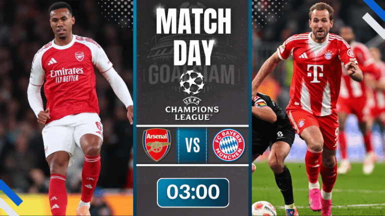 ดูบอลออนไลน์ ยูฟ่าแชมเปียนส์ลีก ถ่ายทอดสด อาร์เซนอล พบกับ บาเยิร์น มิวนิค 26/11/68