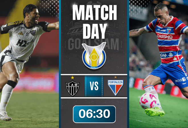 ดูบอลออนไลน์ กังเปโอนาตู บราซีเลย์รู แซรียีอา ถ่ายทอดสด อัตเลติโก มิไนโร่ พบกับ ฟอร์ตาเลซ่า 12/11/68