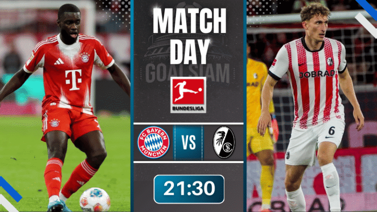 ดูบอลออนไลน์ บุนเดสลีกา ถ่ายทอดสด บาเยิร์น มิวนิค พบกับ ไฟร์บวร์ก 22/11/68