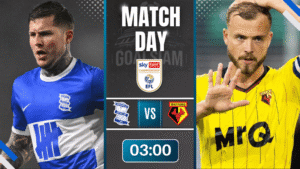 ดูบอลออนไลน์ อีเอฟแอลแชมเปียนชิป ถ่ายทอดสด เบอร์มิงแฮม ซิตี้ พบกับ วัดฟอร์ด 1/12/68