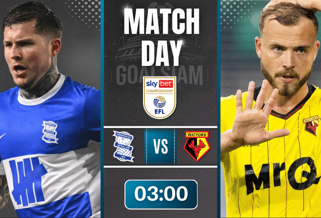 ดูบอลออนไลน์ อีเอฟแอลแชมเปียนชิป ถ่ายทอดสด เบอร์มิงแฮม ซิตี้ พบกับ วัดฟอร์ด 1/12/68