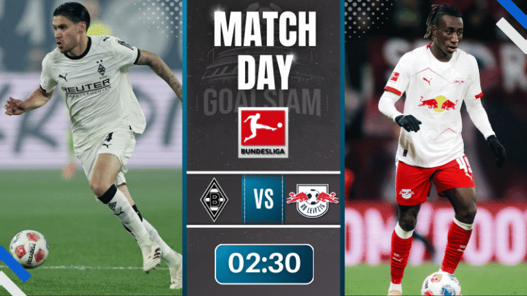 ดูบอลออนไลน์ บุนเดสลีกา ถ่ายทอดสด โบรุสเซีย มึนเช่นกลัดบัค พบกับ แอร์เบ ไลป์ซิก 28/11/68