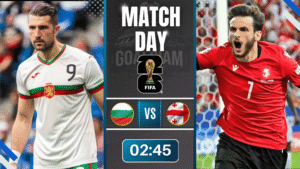 ดูบอลออนไลน์ ฟุตบอลโลก 2026 รอบคัดเลือก โซนยุโรป ถ่ายทอดสด บัลแกเรีย พบกับ จอร์เจีย 18/11/68