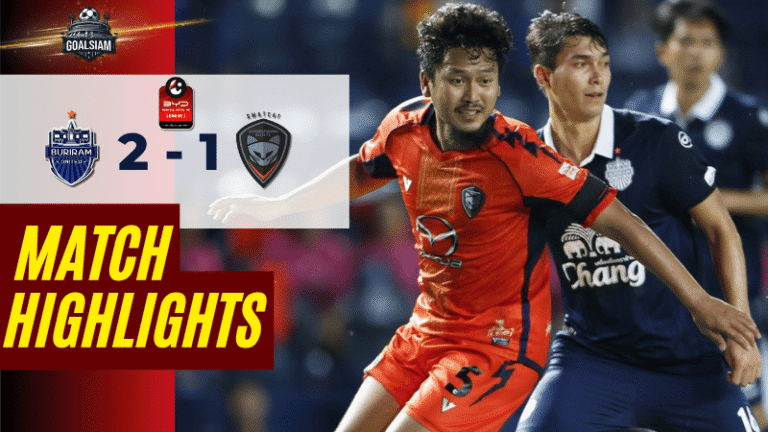 ไฮไลท์บอลวันนี้ ไทยลีก 2025/26 บุรีรัมย์ ยูไนเต็ด พบกับ นครราชสีมา เอฟซี – ผลบอลไทยลีก1ล่าสุด