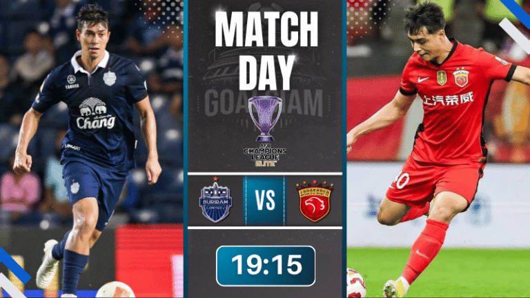 ดูบอลออนไลน์ เอเอฟซี แชมเปี้ยนส์ลีก อีลิท ถ่ายทอดสด บุรีรัมย์ ยูไนเต็ด พบกับ เซี่ยงไฮ้ พอร์ท 4/11/68