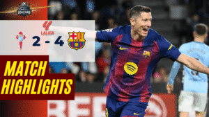 ไฮไลท์บอลวันนี้ ลาลิกา 2025/26 เซลต้า บีโก้ พบกับ บาร์เซโลน่า