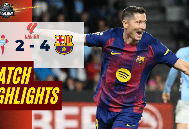 ไฮไลท์บอลวันนี้ ลาลิกา 2025/26 เซลต้า บีโก้ พบกับ บาร์เซโลน่า