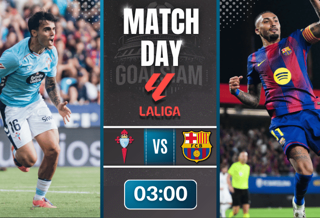 ดูบอลออนไลน์ ลาลิกา ถ่ายทอดสด เซลต้า บีโก้ พบกับ บาร์เซโลน่า 9/11/68