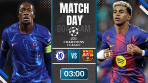 ดูบอลออนไลน์ ยูฟ่าแชมเปียนส์ลีก ถ่ายทอดสด เชลซี พบกับ บาร์เซโลน่า 25/11/68