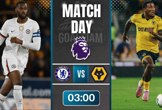 ดูบอลออนไลน์ พรีเมียร์ลีก ถ่ายทอดสด เชลซี พบกับ วูล์ฟแฮมป์ตัน 8/11/68