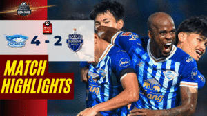 ไฮไลท์บอลวันนี้ ไทยลีก 2025/26 ชลบุรี เอฟซี พบกับ บุรีรัมย์ ยูไนเต็ด