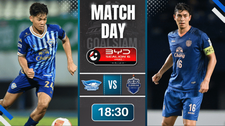 ดูบอลออนไลน์ ไทยลีก ถ่ายทอดสด ชลบุรี เอฟซี พบกับ บุรีรัมย์ ยูไนเต็ด 9/11/68