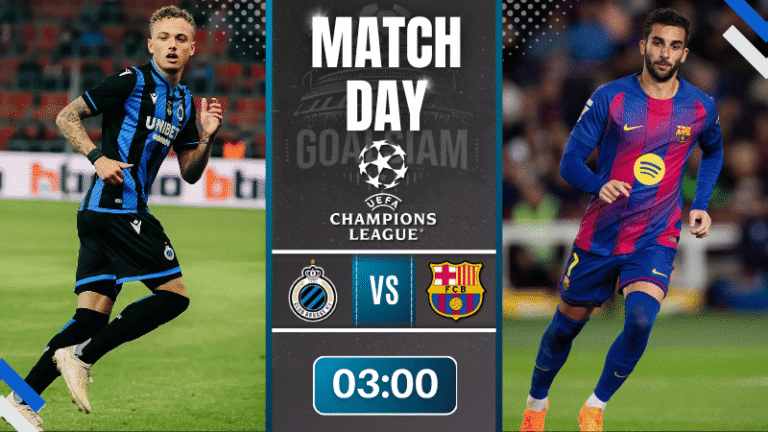 ดูบอลออนไลน์ ยูฟ่าแชมเปียนส์ลีก ถ่ายทอดสด คลับบรูซ พบกับ บาร์เซโลน่า 5/11/68