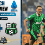 วิเคราะห์บอล เซเรียอา : โคโม พบกับ ซัสเซาโล่ 28/11/68