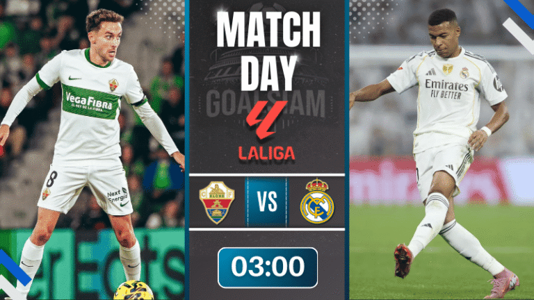 ดูบอลออนไลน์ ลาลิกา ถ่ายทอดสด เอลเช่ พบกับ เรอัล มาดริด 23/11/68