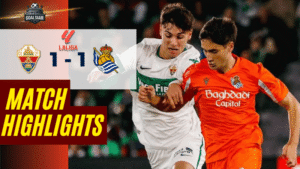 ไฮไลท์บอลวันนี้ ลาลิกา 2025/26 เอลเช่ พบกับ เรอัล โซเซียดาด